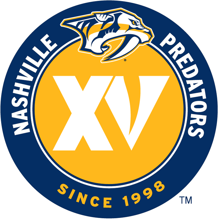 Nashville Predators 2014 Anniversary Logo t shirts iron on transfers